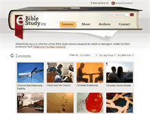 Tablet Screenshot of ebiblestudy.org